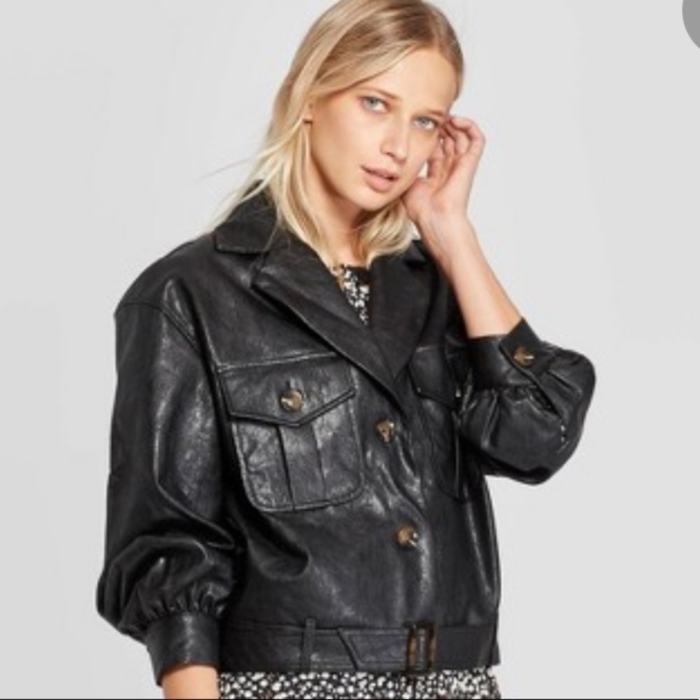Who what Wear faux leather Jacket